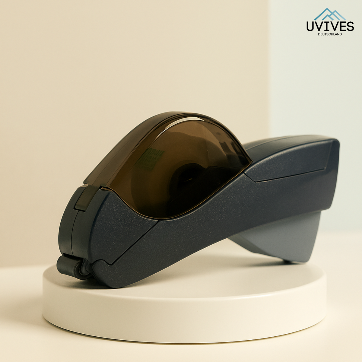Stress-Free Tape Dispenser with One-Click Operation – Black