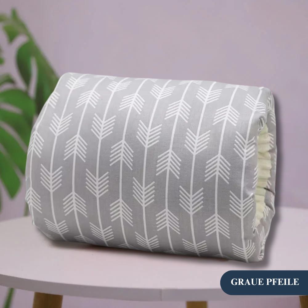 Ultimate Comfort Nursing Support Pillow – Gray arrow