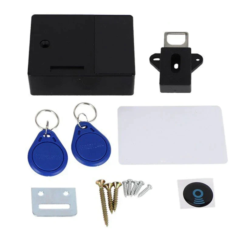 SecureSmart Electronic Cabinet Lock with Wireless Access – Black