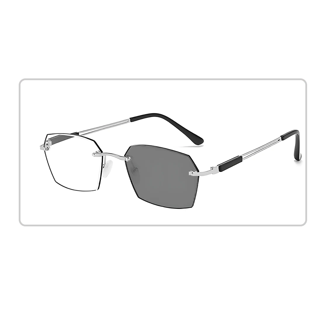 Adaptive Light-Filtering Reading Glasses with Blue Light Protection