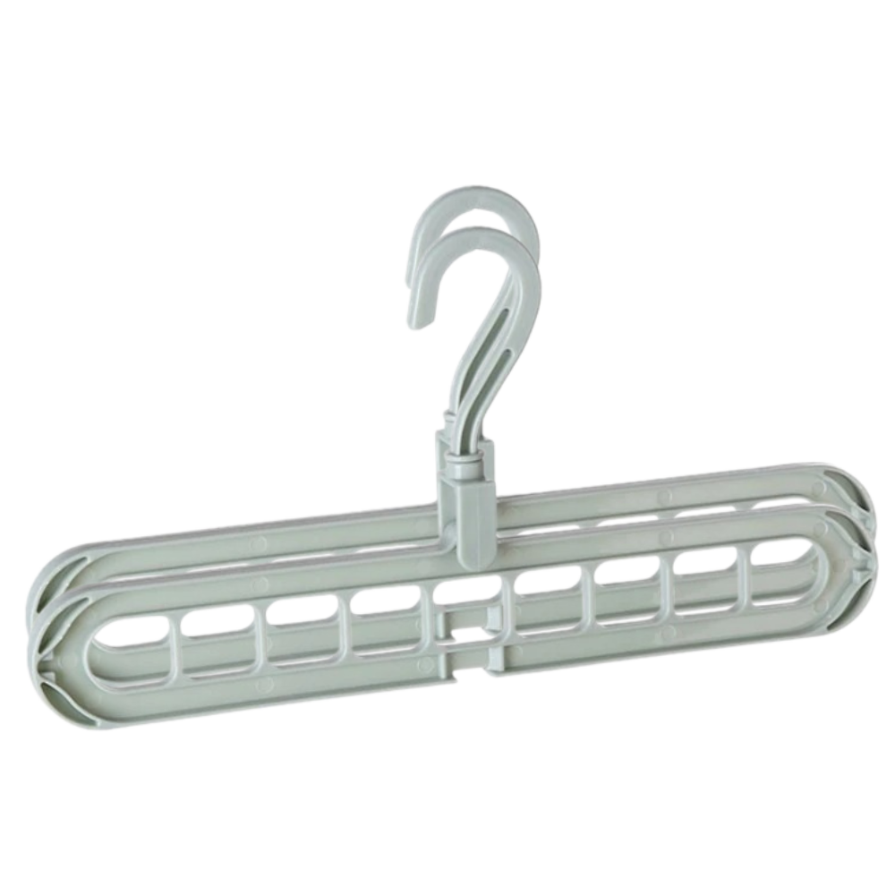 Space-Saving Rotating Clothes Hanger – GREEN
