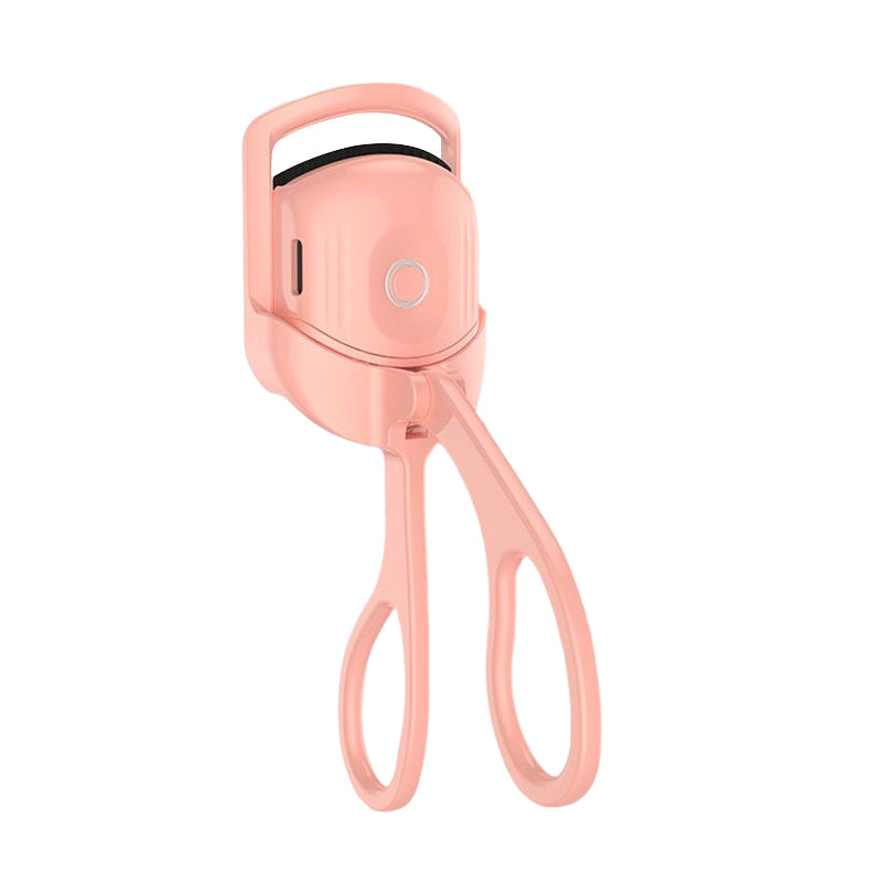 Smart Electric Eyelash Curler with Temperature Control – Pink