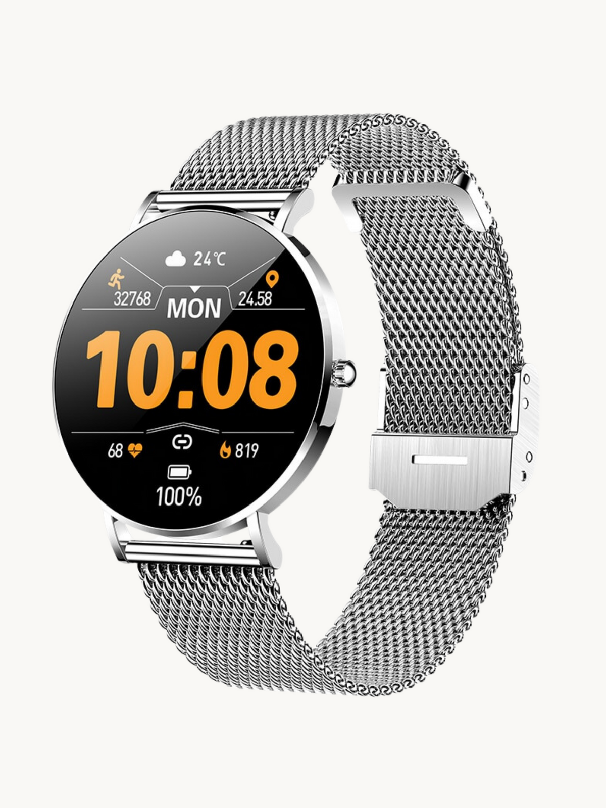 Intelligent Watch Device – Silver