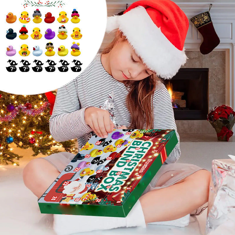Joyful Countdown: 24 Festive Rubber Ducks for Kids
