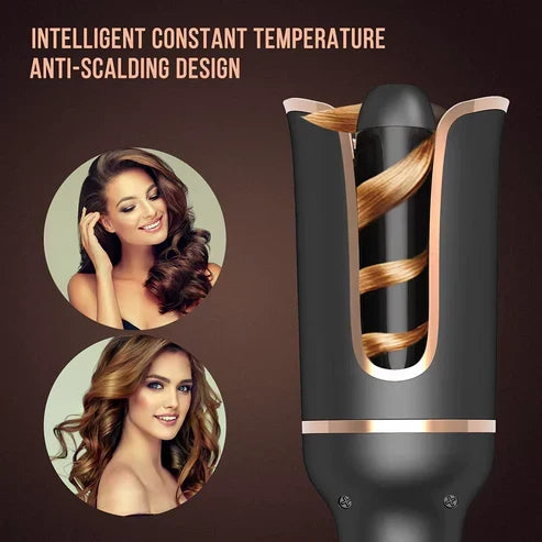 Smart Ceramic Curling Wand for Effortless Curls