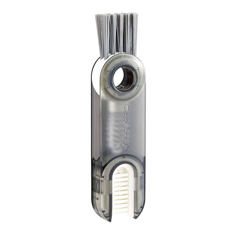 Multifunctional 3-Tool Cleaning Brush Set – Gray