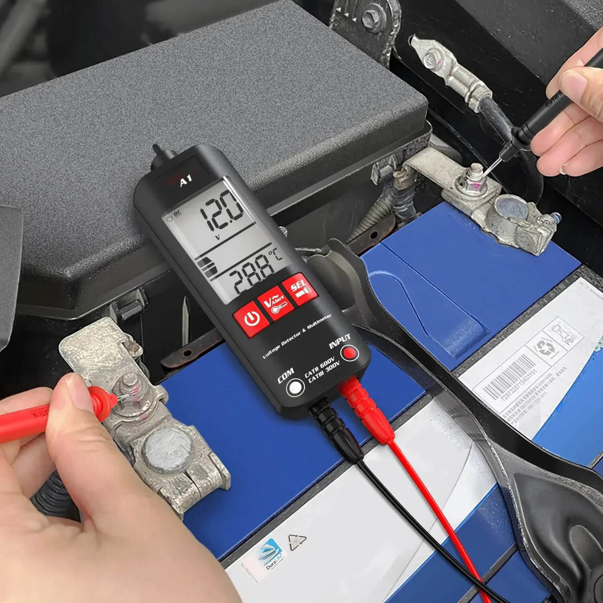 Smart Precision Multimeter for Effortless Electrical Testing