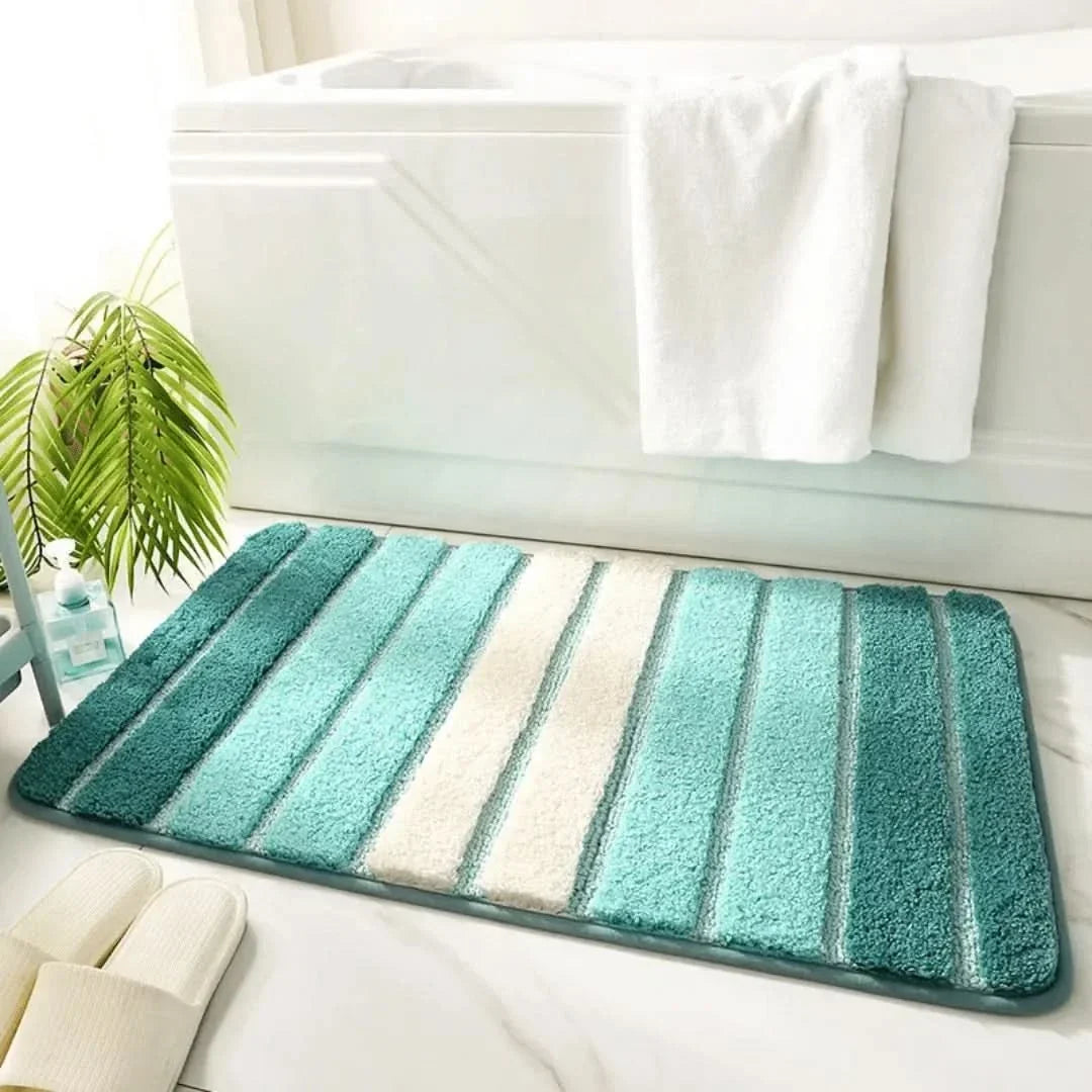 Bath Rug with Cashmere-Like Softness – Leaf Green