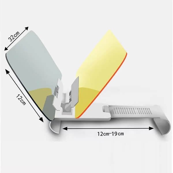 Glare-Reducing Car Visor Extension for Enhanced Driving Comfort