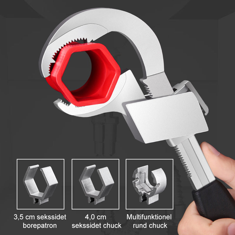 Versatile Bathroom Adjustable Wrench Tool
