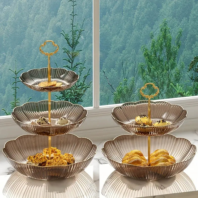 Elegant Fruit Organizer - EasyStack Storage Solution – Amber Gold