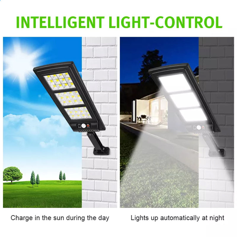 Solar-Powered Motion-Activated Outdoor Light