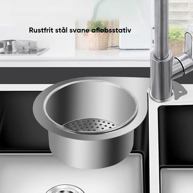 Triangular Stainless Steel Kitchen Sink Strainer Basket