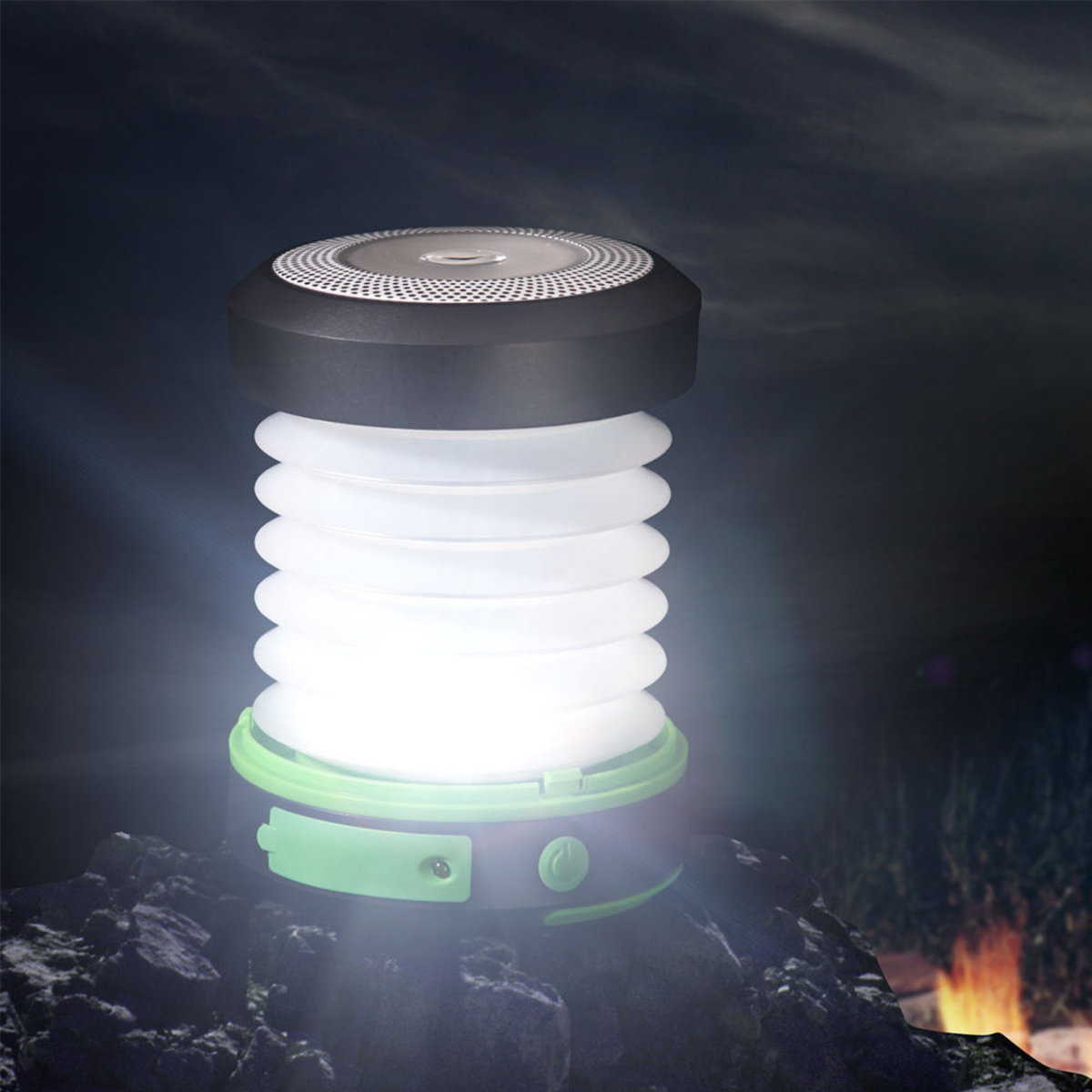 Portable Solar-Powered Lantern for Outdoor Adventures