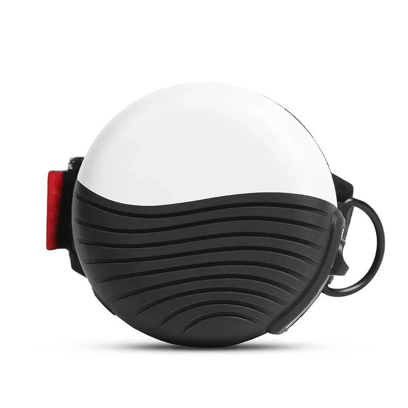 Hands-Free Keychain with Retractable Design – White