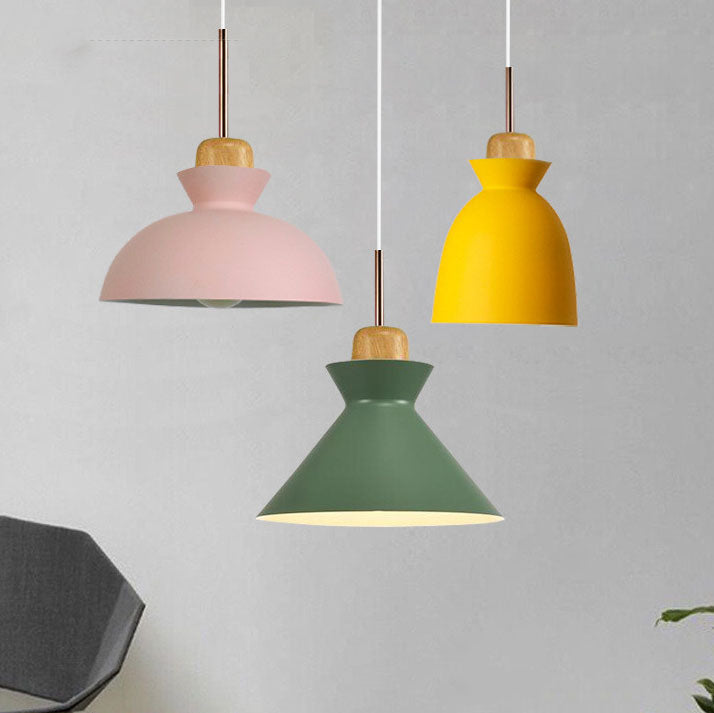 Chic Suspended Ceiling Lamp for Kitchen – Pink