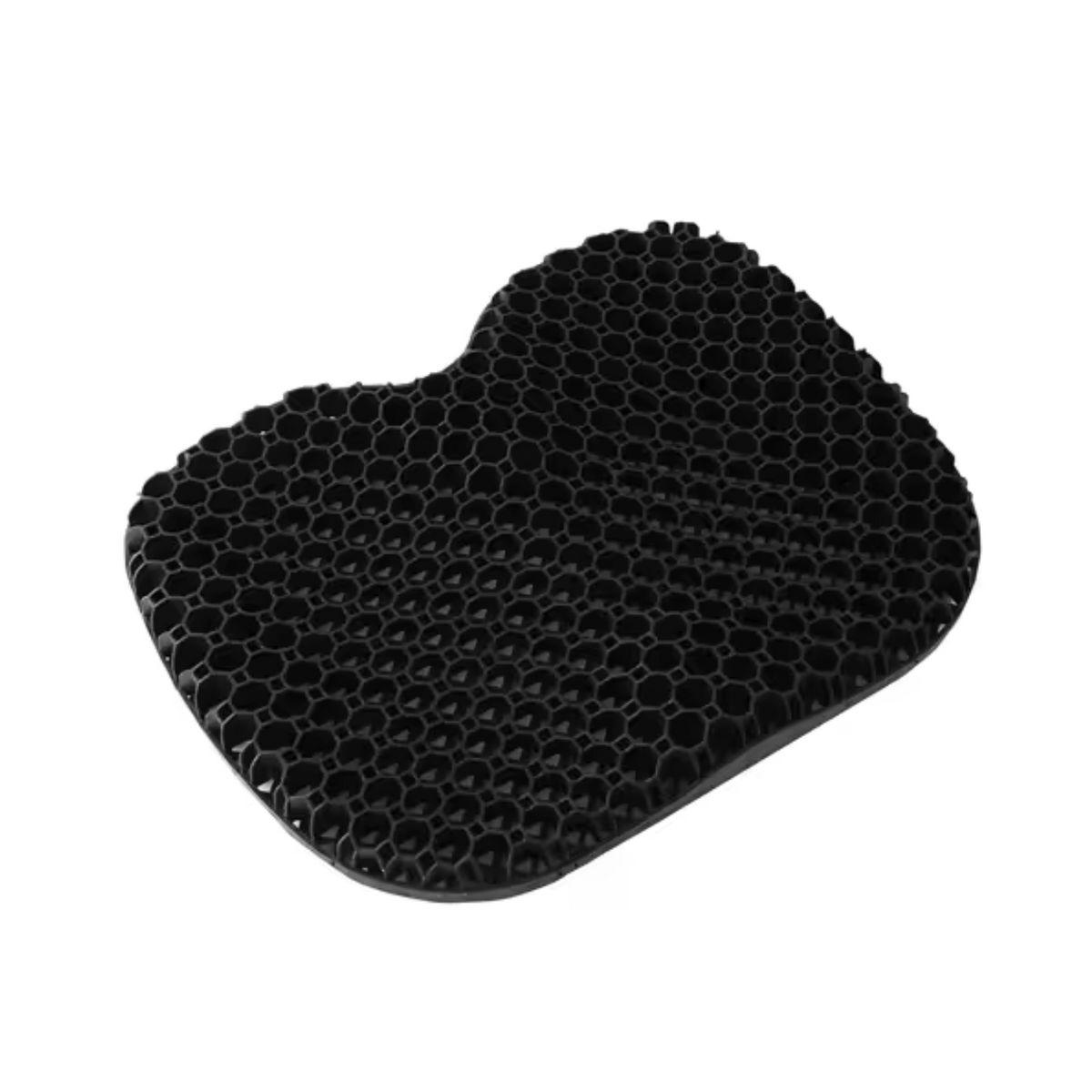 Ventilated Ergonomic Cushion for Comfortable Seating – Black