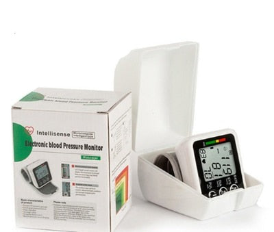 Digital Blood Pressure Gauge for Accurate Health Monitoring – White