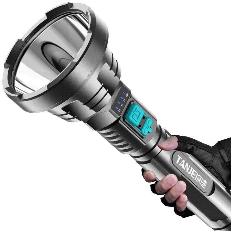 Powerful LED Torch with Adjustable Settings