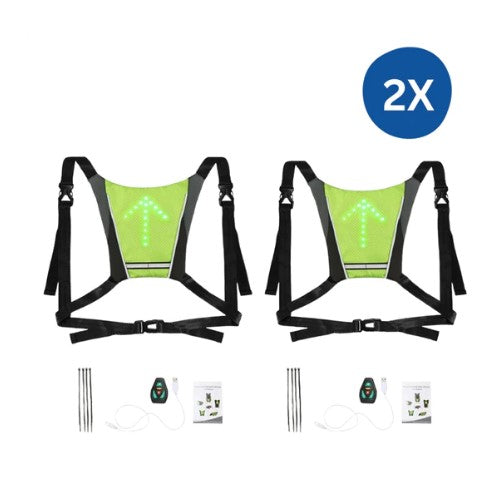 Smart Safety Vest with LED Indicators