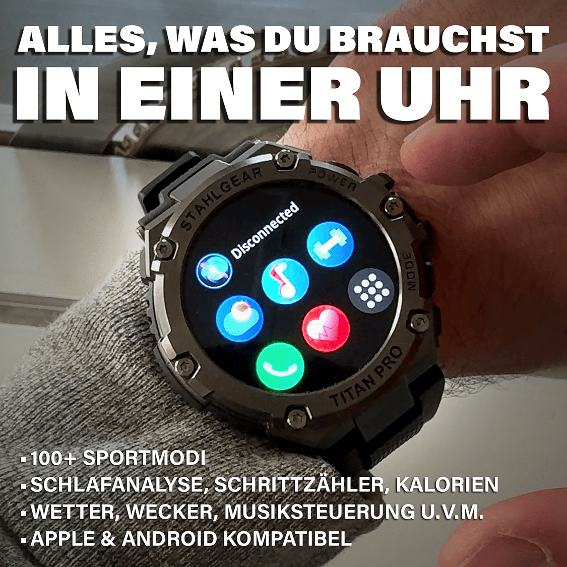 Durable Smartwatch with Advanced Features
