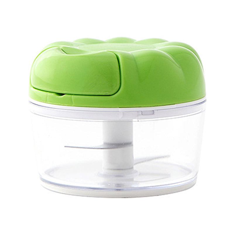 Compact Manual Vegetable Chopper – High-Efficiency Grinder – Green