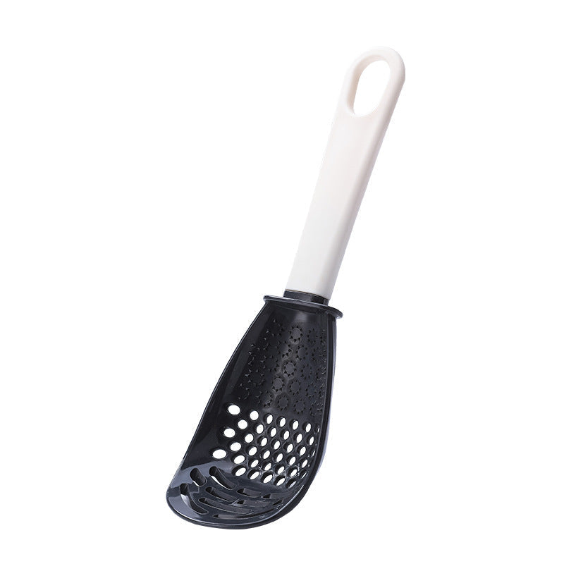 Versatile Cooking Spoon for Kitchen Use – Black