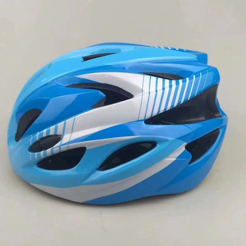 Streamlined Cycling Helmet for Racing – Blue