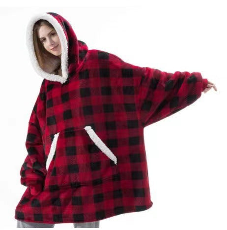 XXL Hoodie in Warm Sherpa Fleece for Maximum Comfort