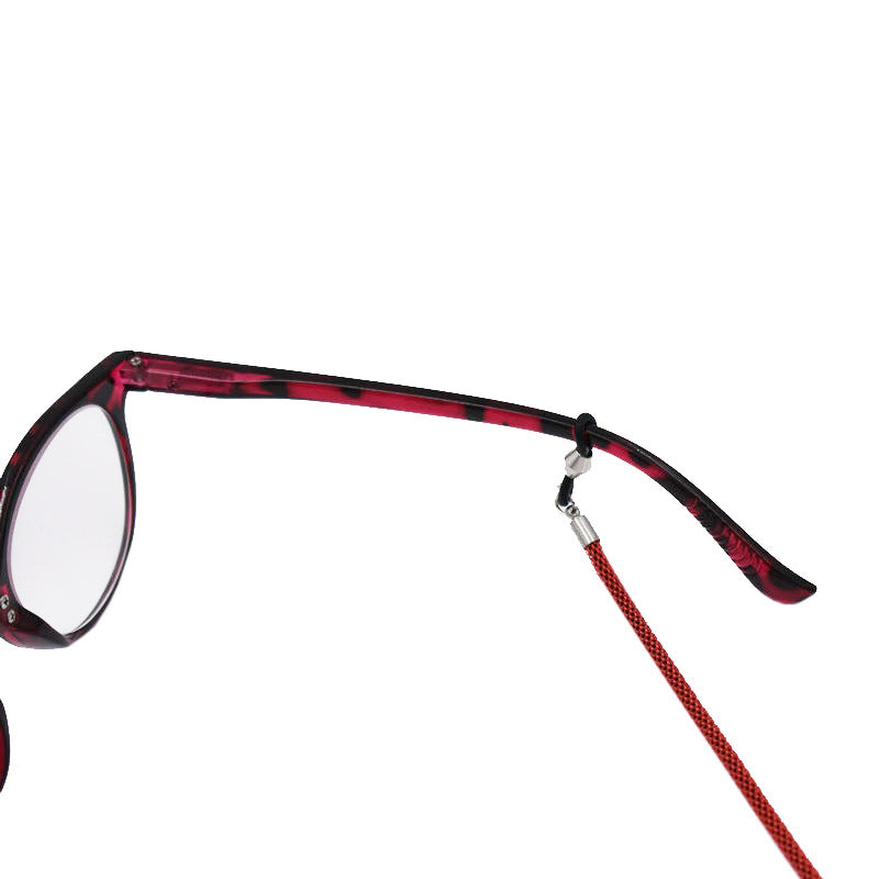 Flexible Eyewear Strap for Secure Fit – Red