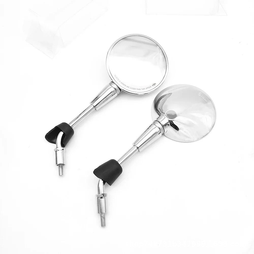 Adjustable Rearview Mirror for Motorcycles – Silver