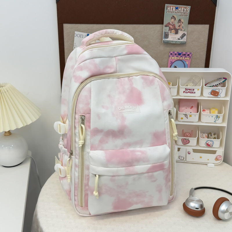 Durable Backpack for School and Adventure Activities – Pink