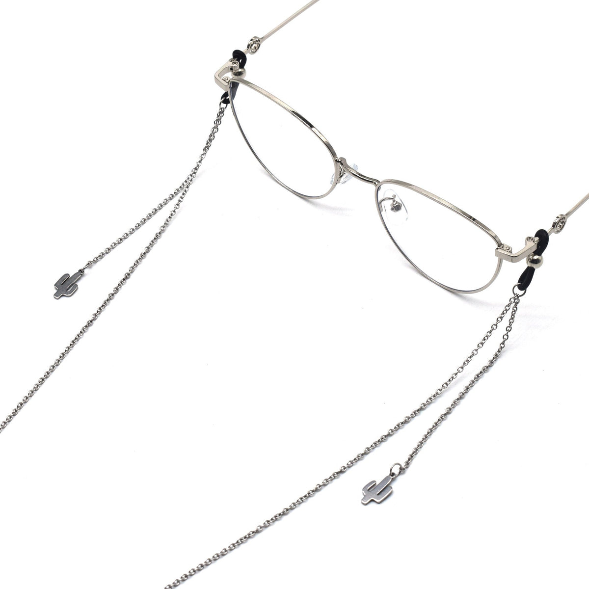 Adjustable Eyewear Retainer Chain with Links – Cactus