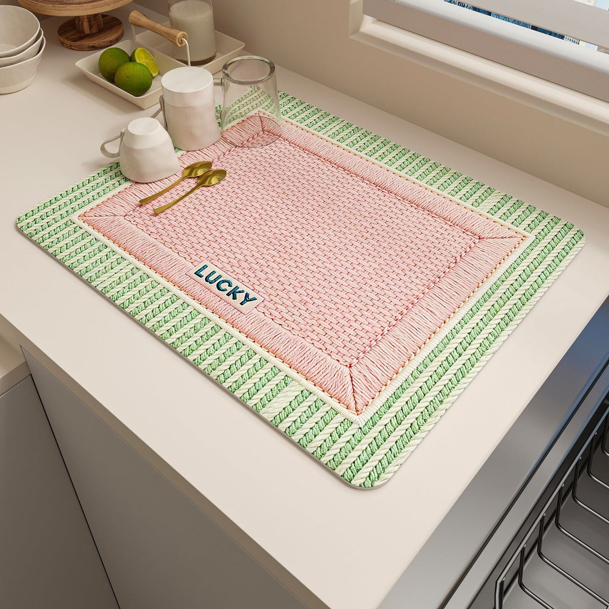 Comfortable Kitchen Mat for Fatigue Relief – Watermelon