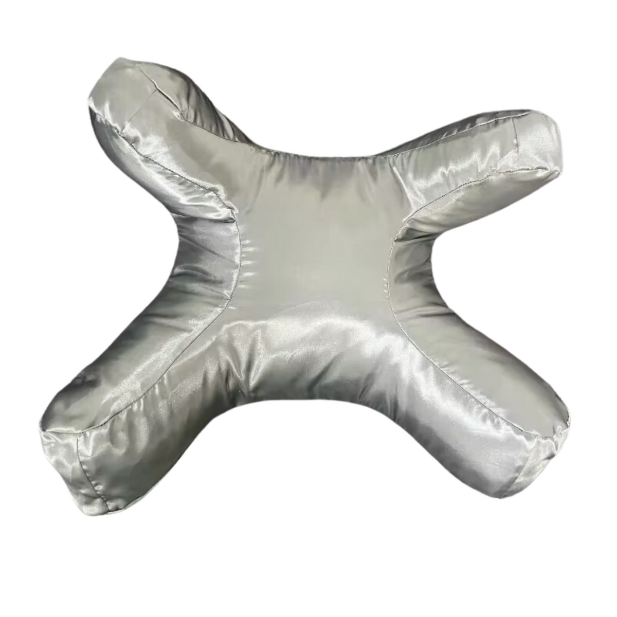 Contour Pillow for Deep Sleep to Reduce Signs of Aging – Silver