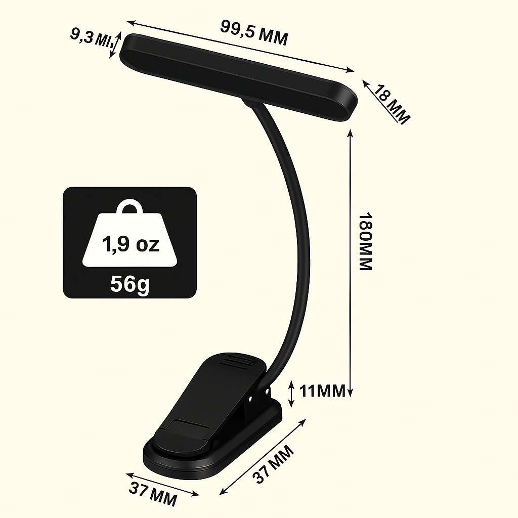 LED Desk Reading Lamp
