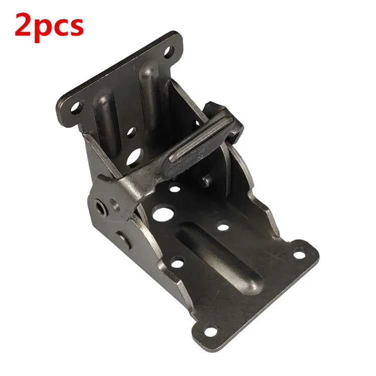 2-Pack Easy-Install Secure Hinges – black