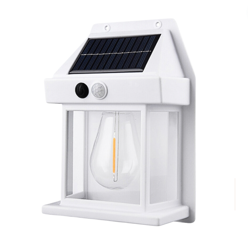 EcoBright Solar Wall Lights for Outdoor Spaces – White