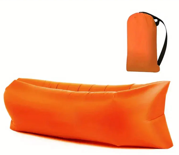 Inflatable Travel Lounge Chair – Orange