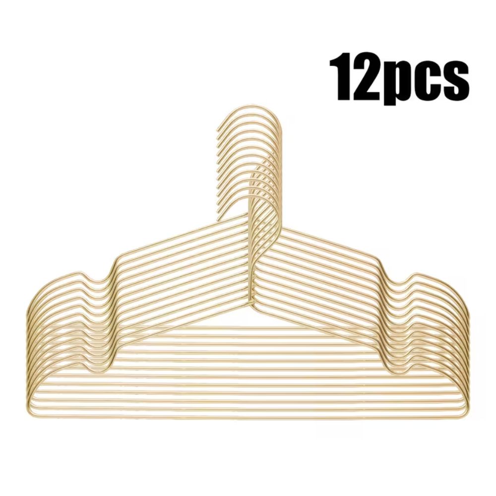 Elegant Aluminium Hangers – Gold