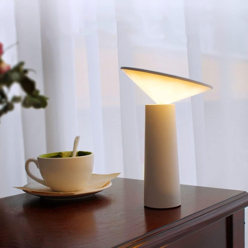 LumaSphere Portable Smart Lamp – Your Adaptive Lighting Companion – White