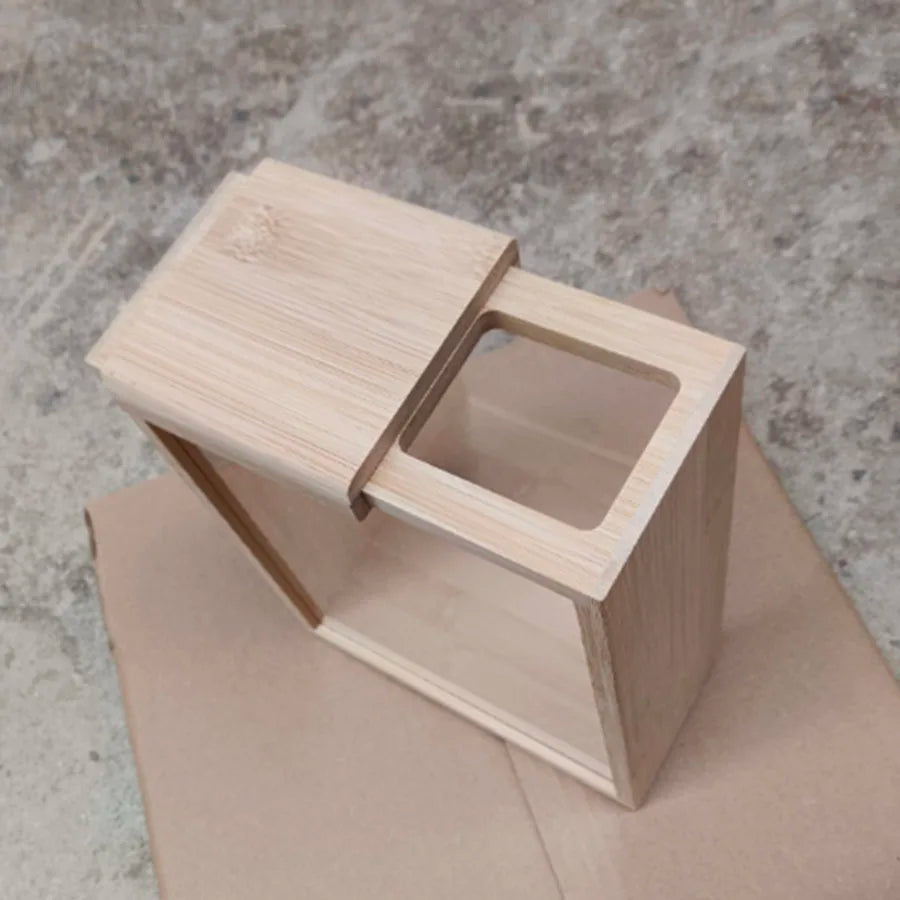 Chic Bamboo Cereal Storage Solution