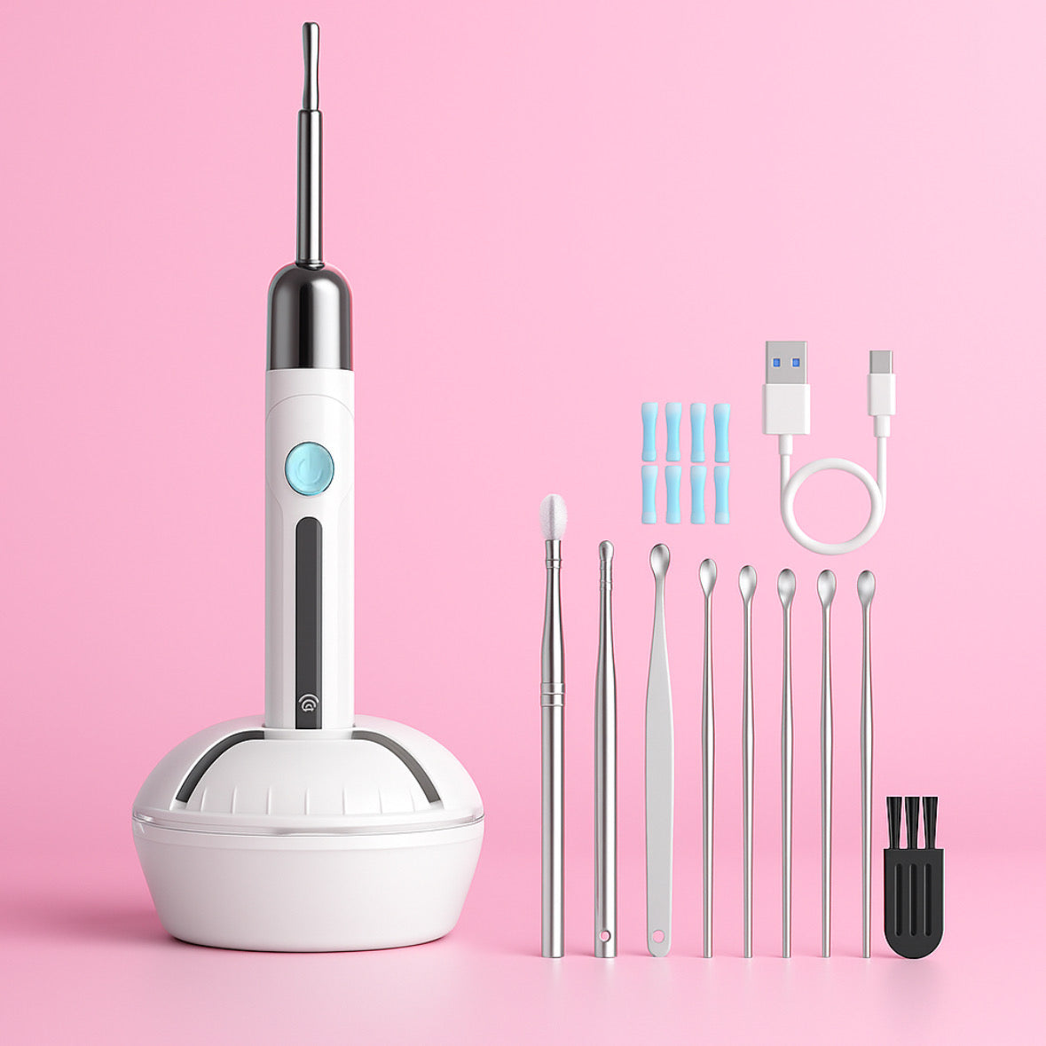 Ear Cleaner with Camera - Clean and healthy ears – White
