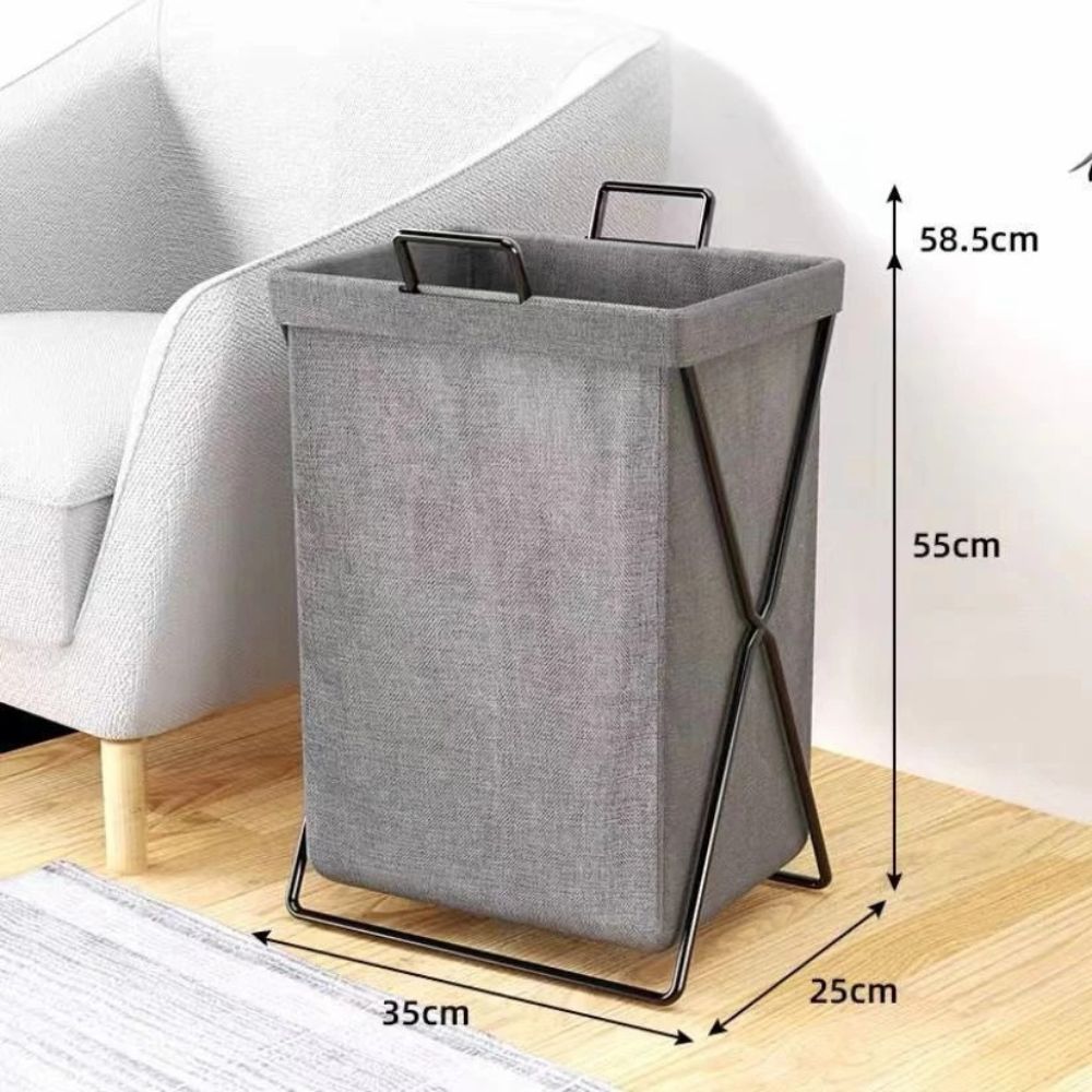 Space-Saving Laundry Management Solution – Graphite