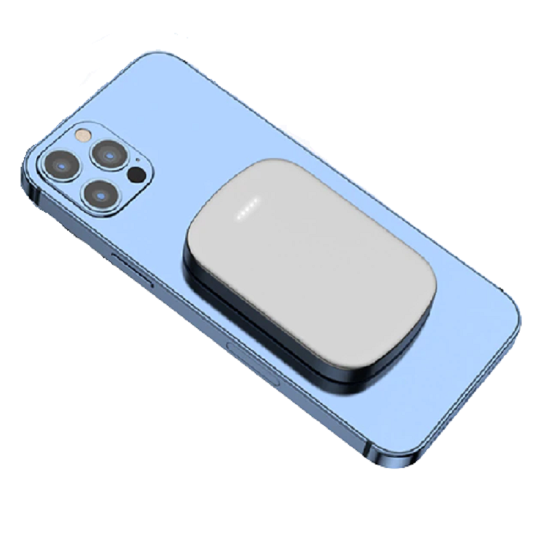 Portable Wireless Charger for iPhone Devices – Grey
