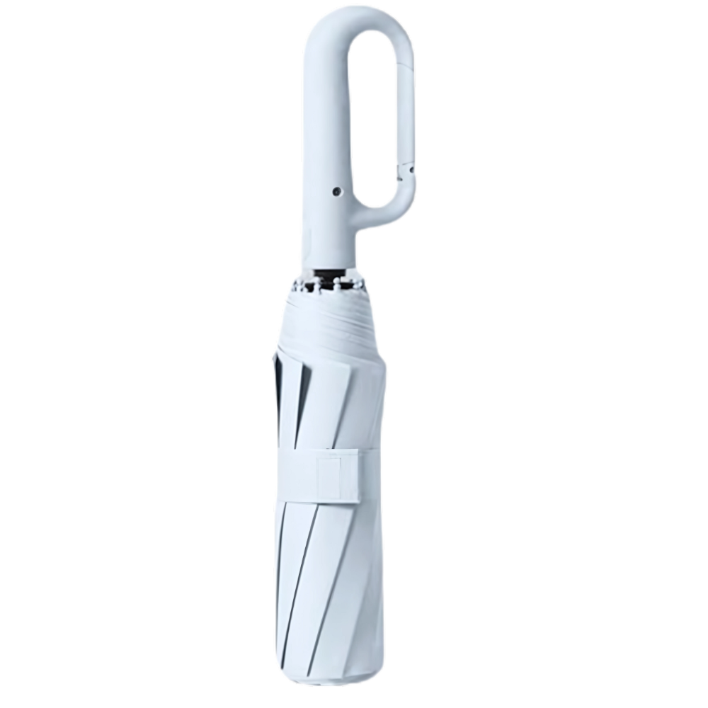 Automatic Wind-Resistant Umbrella – White