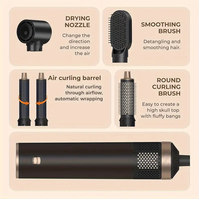 5-in-1 Hair Dryer and Styler