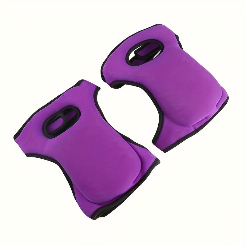 Adjustable Knee Pads for Gardening – Purple