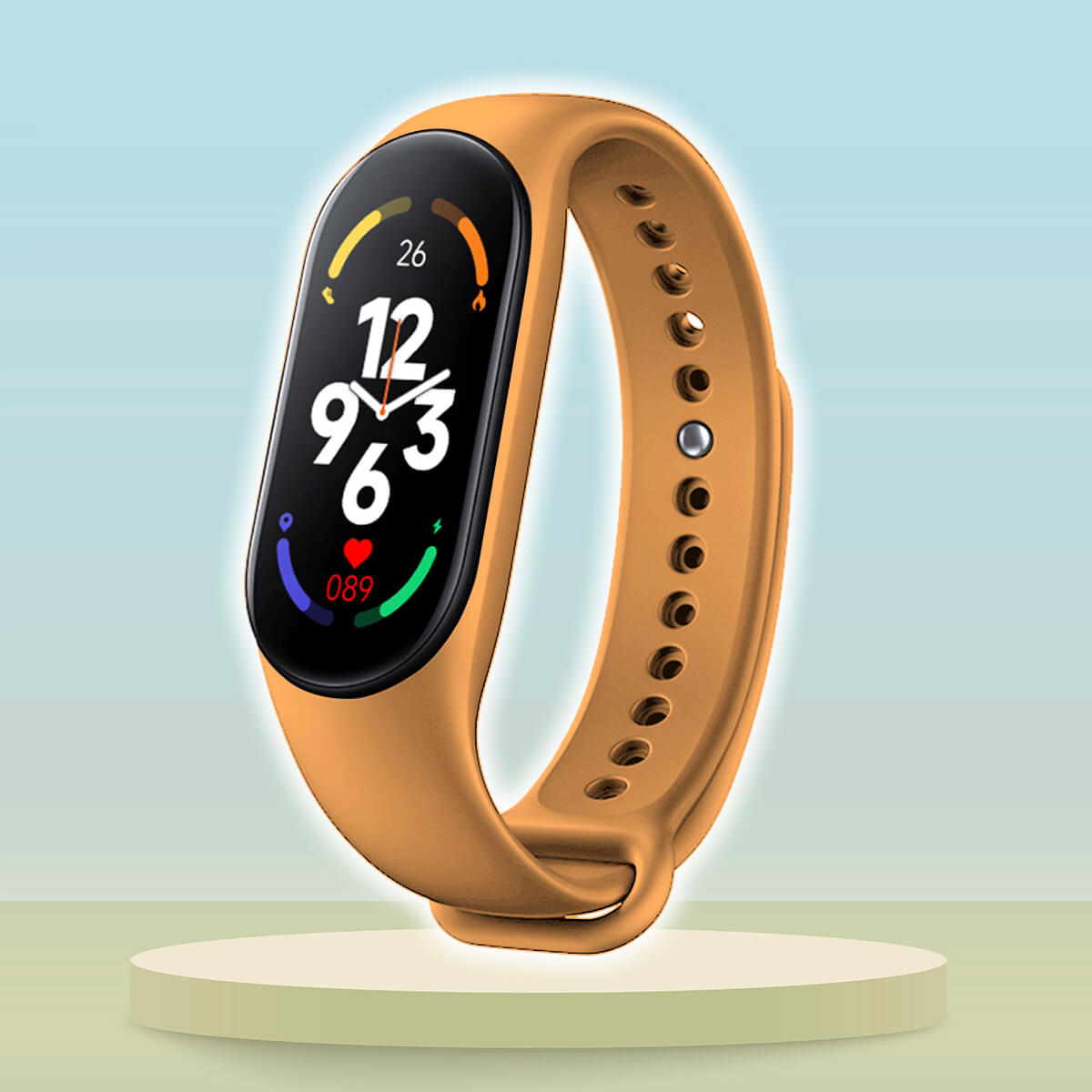 Children's Fitness Tracker Watch – Smartwatch with GPS and Heart Rate Monitor – Yellow