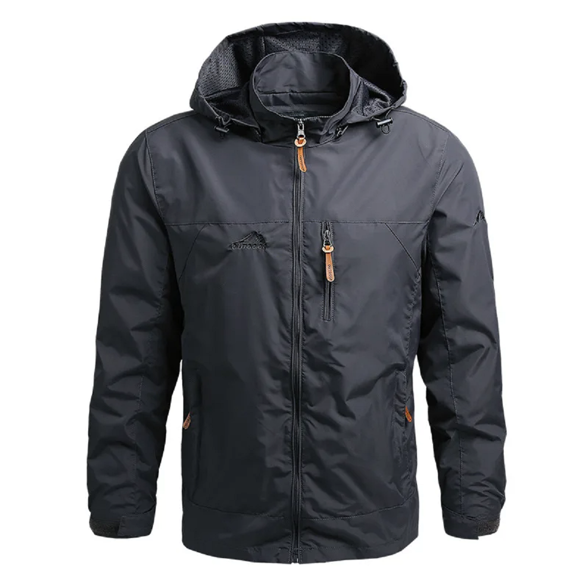 Tactical Jacket for Men - Windbreaker Style – Grey